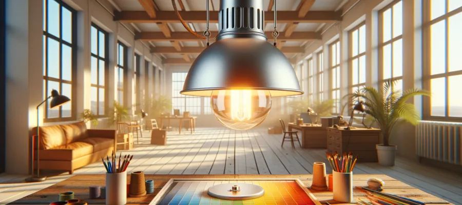 Optimale Helligkeit und Farbtemperatur bei einer Tageslichtlampe waehlen