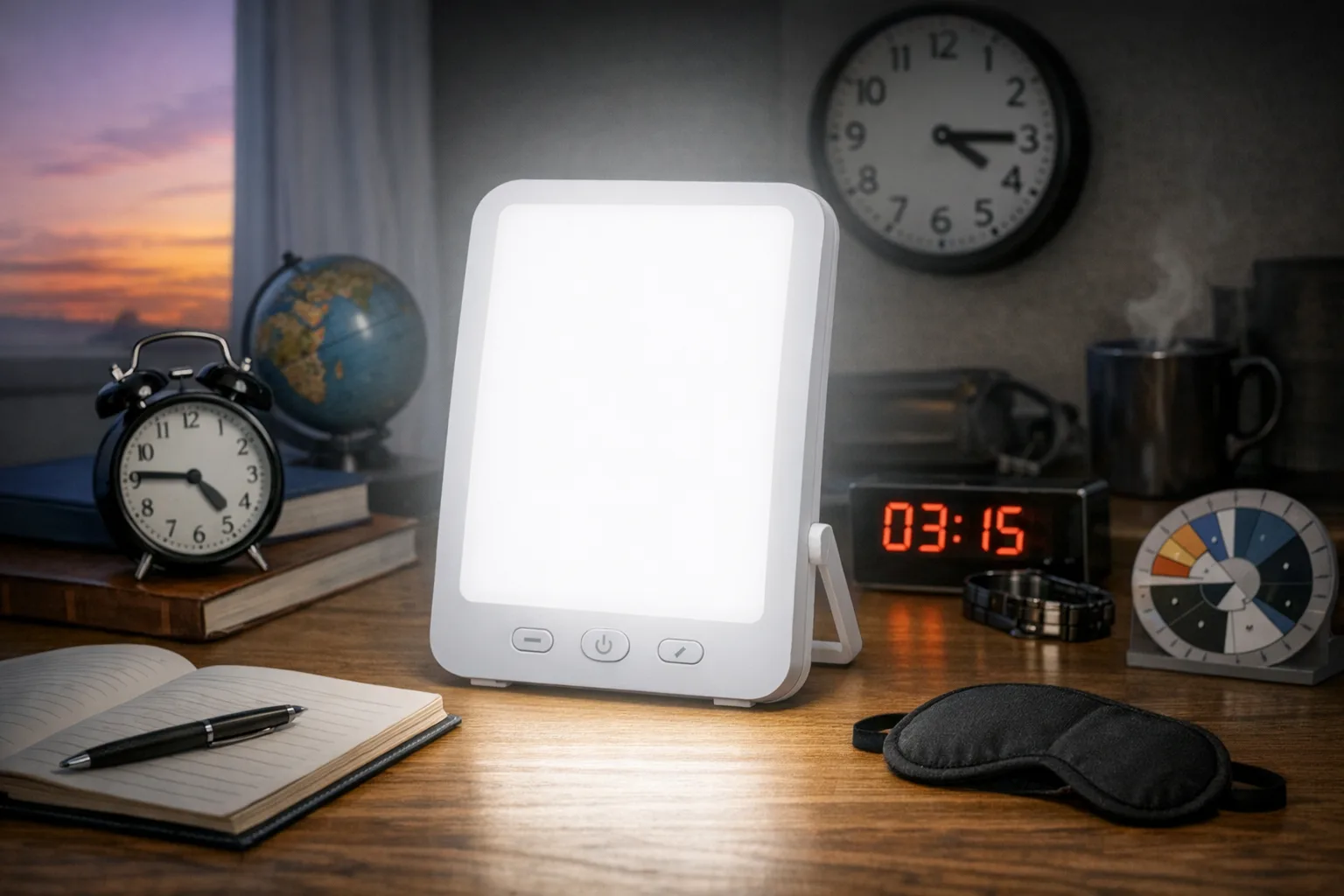 Tageslichtlampe bei Jetlag und Schichtarbeit: Anwendungsempfehlungen