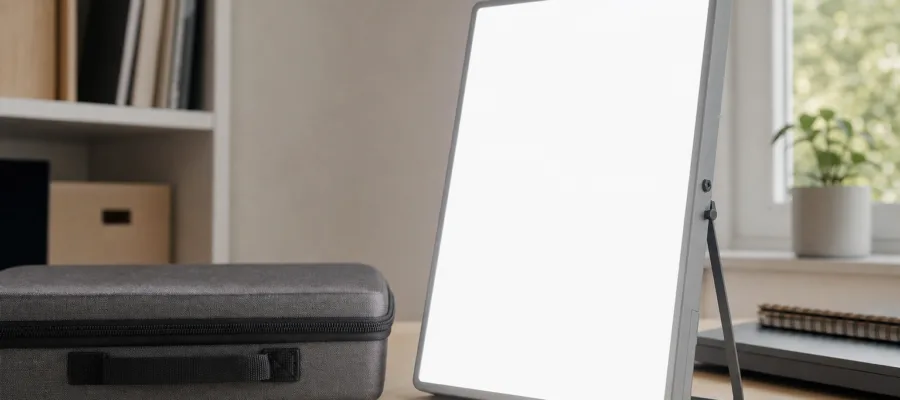 Kompakte Projekte: Tageslichtlampe fuer unterwegs und das Homeoffice selber bauen