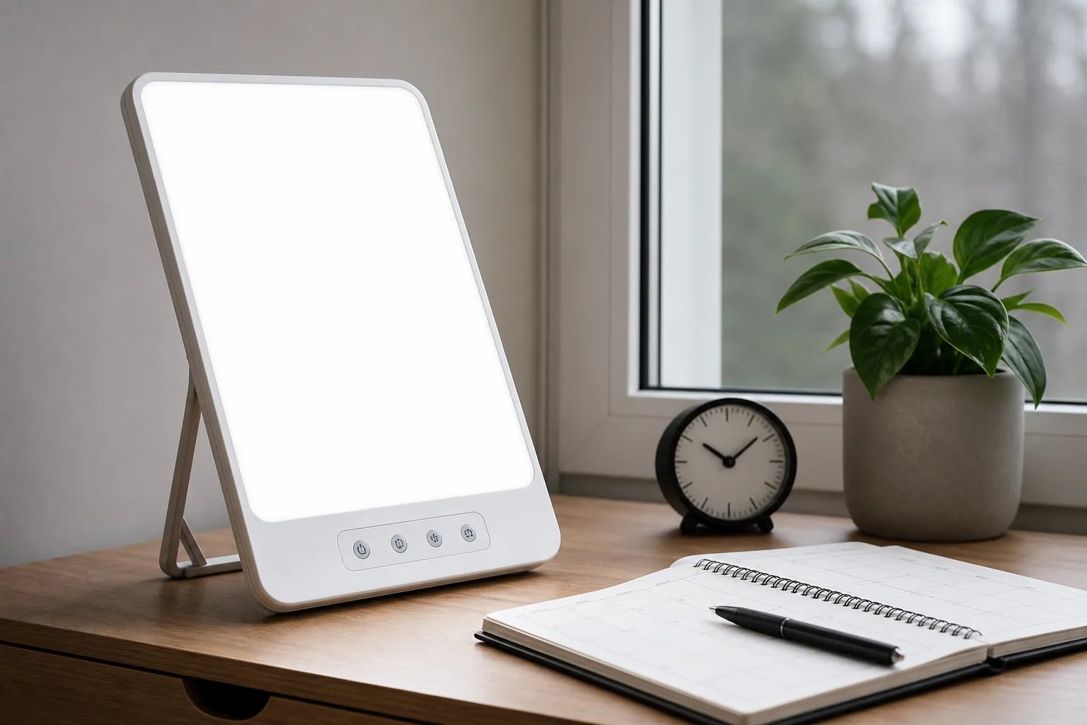 Optimale Einstellungen und Zeitplaene fuer die Tageslichtlampe