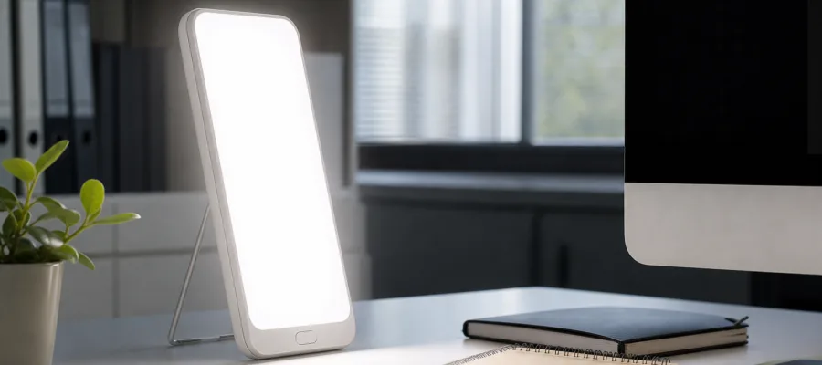 Tageslichtlampe fuer Buero und Arbeitsplatz: Kaufberatung fuer Produktivitaet und Gesundheit