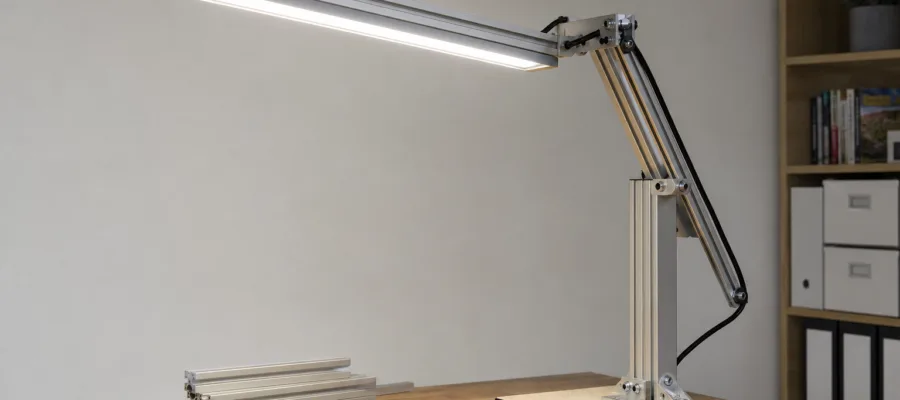 Tageslichtlampe fuer das Homeoffice: Ergonomische Schreibtischlampe selber konstruieren